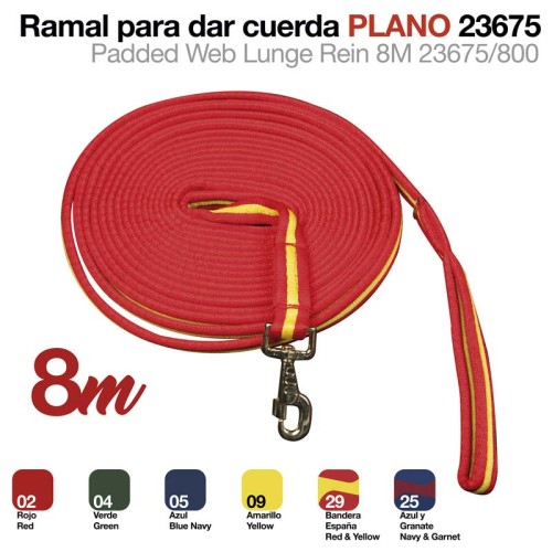 RAMAL DAR CUERDA ALGODÃ“N PLANO 23675 8m