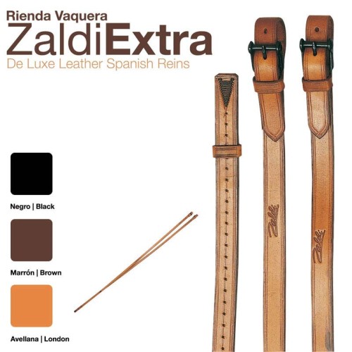 RIENDAS VAQUERAS ZALDI EXTRA