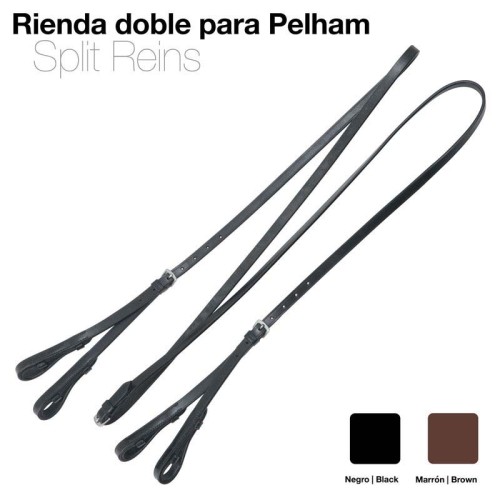 RIENDAS DOBLE PARA PELHAM 1442