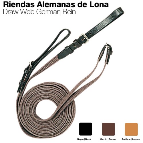 RIENDAS ALEMANAS LONA 455