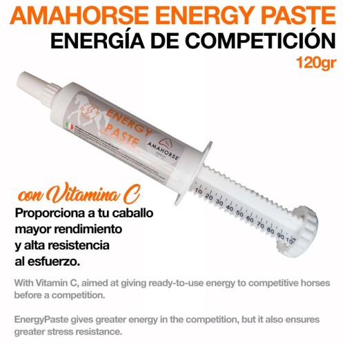 AMAHORSE ENERGÃA DE COMPETICIÃ“N ENERGY PASTE 120gr