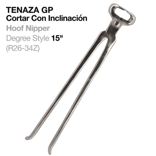 TENAZA GP CORTAR CON INCLINACIÃ“N R26-34Z 15