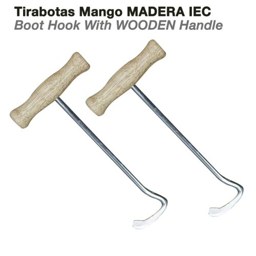 TIRABOTAS MANGO MADERA IEC
