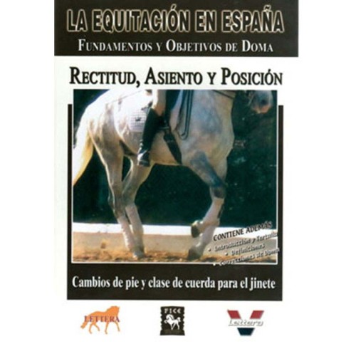 DVD: EQUITACIÃ“N/ESPAÃ‘A: RECTITUD, ASIENTO, POSICIÃ“N