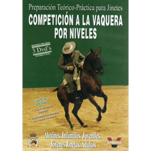 DVD: COMPETICIÃ“N VAQUERA POR NIVELES (3UDS)