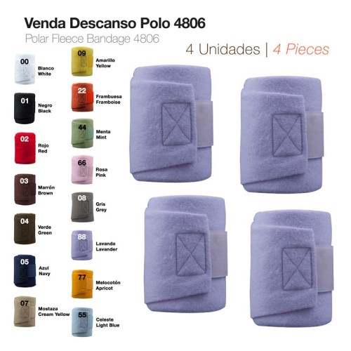 VENDA DESCANSO POLO 4806 4 unidades