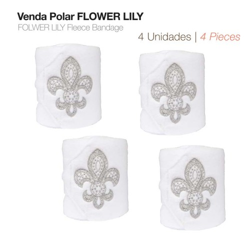 VENDA POLAR FLOWER LILY 4 unidades BLANCO