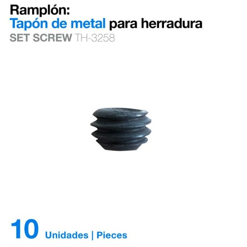 RAMPLÃ“N TAPÃ“N METAL PARA HERRADURA TH-3258 10uds