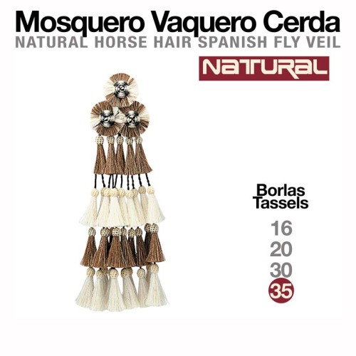 MOSQUERO VAQUERO CERDA NATURAL
