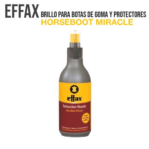 EFFAX BRILLO PARA GOMA & CHAROL HORSEBOOT MIRACLE