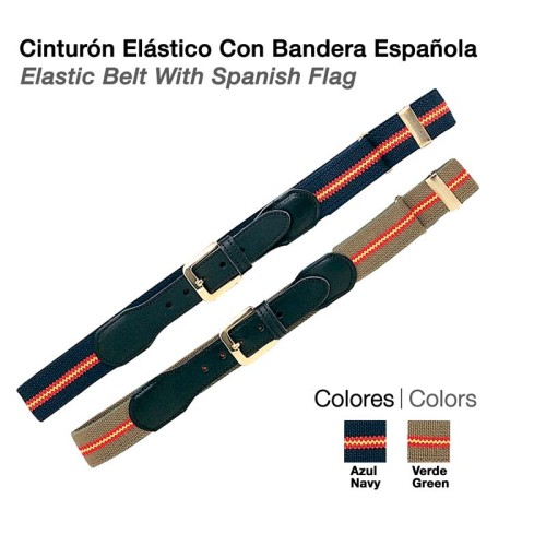 CINTURÃ“N ELÃSTICO CON BANDERA ESPAÃ‘OLA