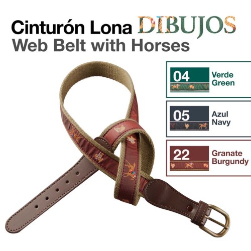 CINTURÃ“N LONA DIBUJOS