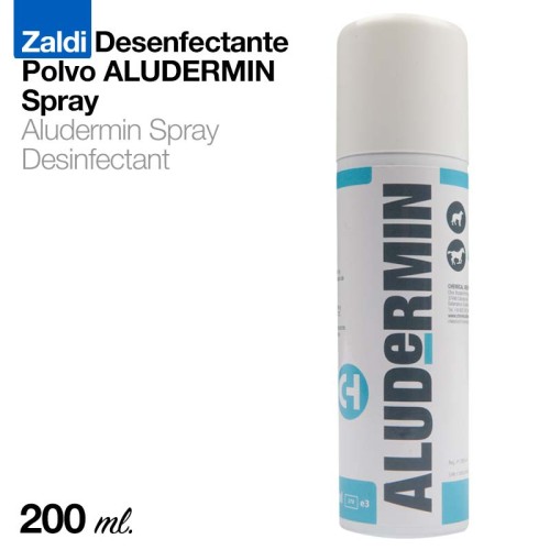 ZALDI DESINFECTANTE POLVO ALUDERMIN SPRAY 200ml