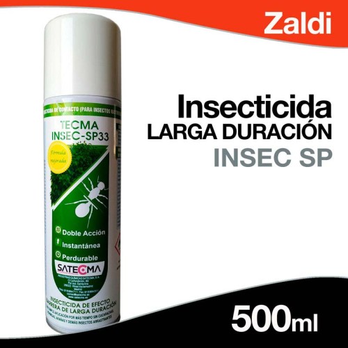 ZALDI INSECTICIDA LARGA DURACIÃ“N INSEC SP 650ml