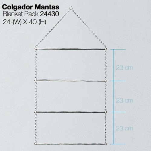 COLGADOR PARA MANTAS 24430