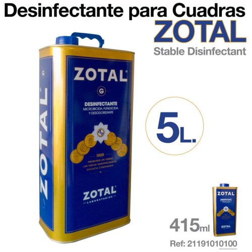 DESINFECTANTE PARA CUADRAS ZOTAL
