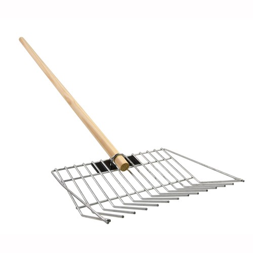 RASTRILLO CON MANGO MADERA STUBBS S46