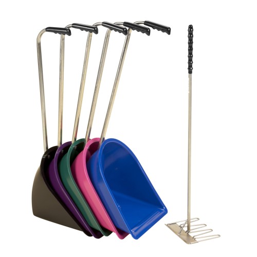 RECOGEDOR CON RASTRILLO LARGO STUBB S4585