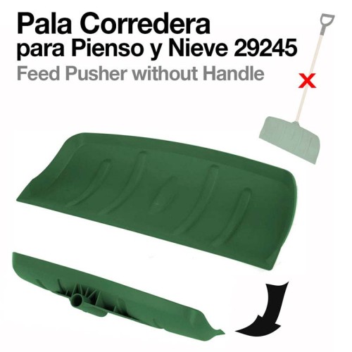 PALA CORREDERA PARA PIENSO Y NIEVE 29245