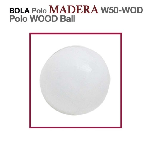 BOLA POLO MADERA W50-WOD