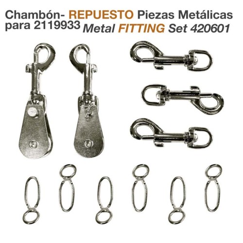 CHAMBÃ“N-REPUESTO PIEZAS METÃLICAS PARA 2119933