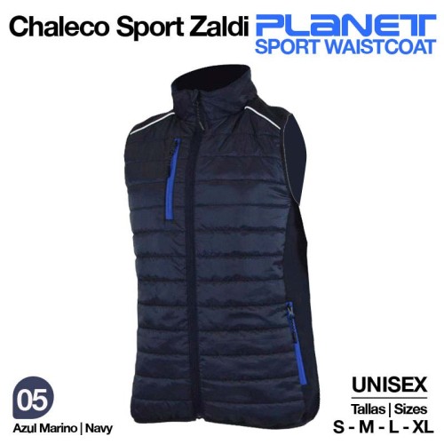 CHALECO SPORT ZALDI PLANET UNISEX AZUL