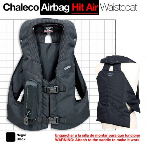 CHALECO AIRBAG. HIT AIR MLV2-H TALLA: M (S-XL) NG