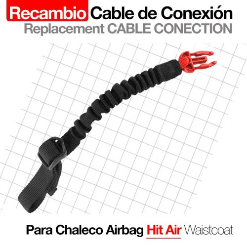 CHALECO AIRBAG HIT AIR cable de conexiÃ³n