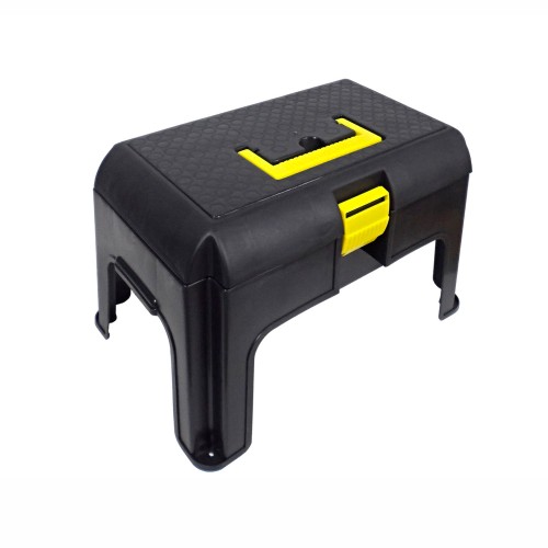 CAJA Y TABURETE DE UTENSILIOS CON BANDEJA