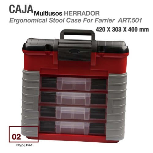 CAJA MULTIUSOS HERRADOR 420X303X400m.m. ART.501