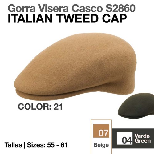 GORRA VISERA CASCO S.2860