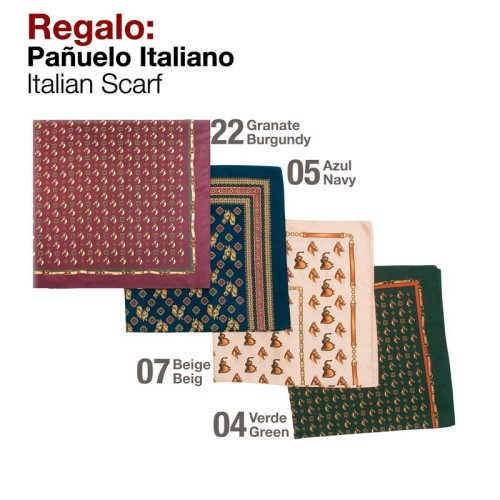 REGALO PAÃ‘UELO ITALIANO 53X53 500