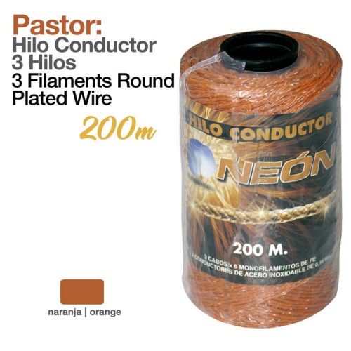 PASTOR: HILO CONDUCTOR 200m 3 HILOS