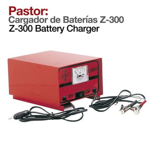 PASTOR: CARGADOR DE BATERÃAS Z-300