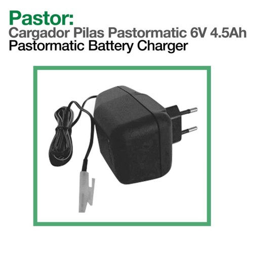 PASTOR: CARGADOR PILAS PASTORMATIC 6V 4.5Ah