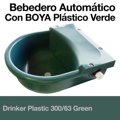BEBEDERO AUTOMÃTICO 300/63 CON BOYA PLÃSTICO VERDE