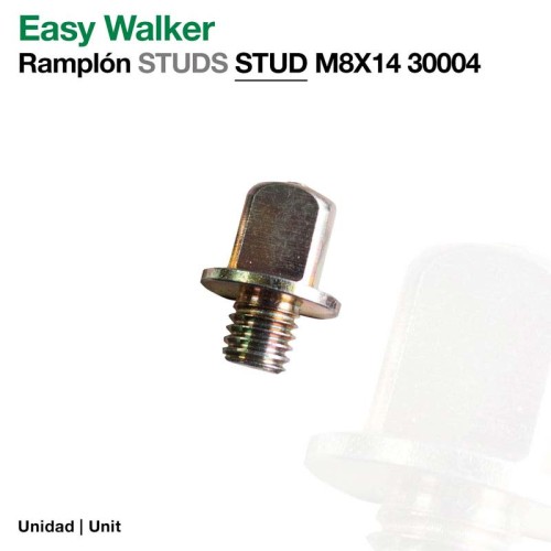 EASY WALKER: RAMPLÃ“N STUDS M8X14 30004(ud)