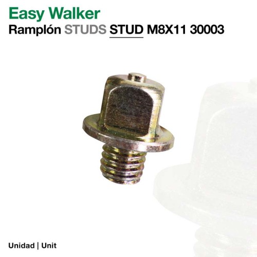 EASY WALKER: RAMPLÃ“N STUDS M8X11 30003(ud)