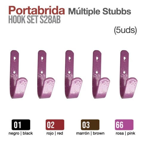 PORTABRIDA MÃšLTIPLE STUBBS S28AB 5UDS