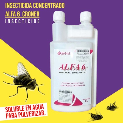 ZALDI INSECTICIDA CONCENTRADO ALFA 6 CRONER