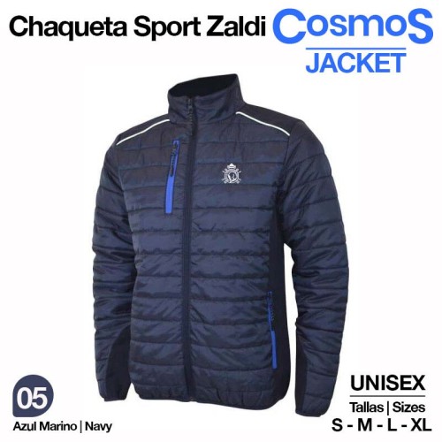 CHAQUETA SPORT ZALDI LOGO COSMOS