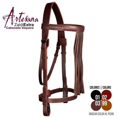 CABEZADA VAQUERA Z- EXTRA ARTESANA CON AHOGADERO