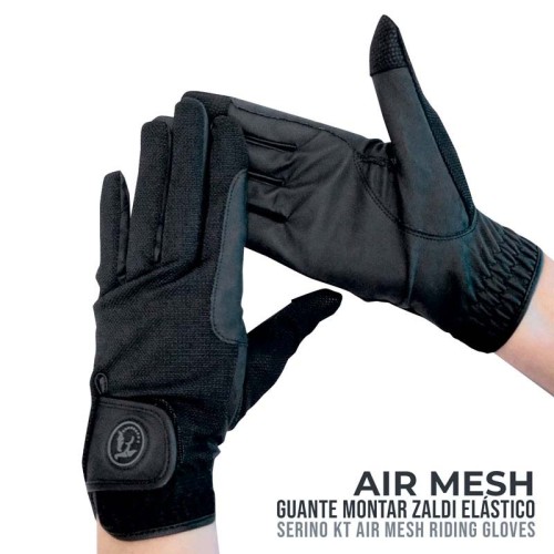 GUANTE MONTAR ZALDI ELÃSTICO AIR MESH