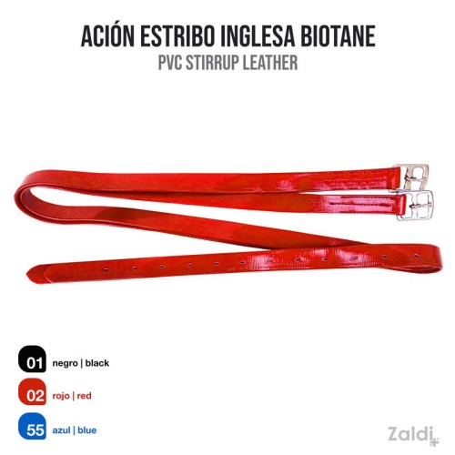 ACIÃ“N ESTRIBO INGLESA BIOTANE 810
