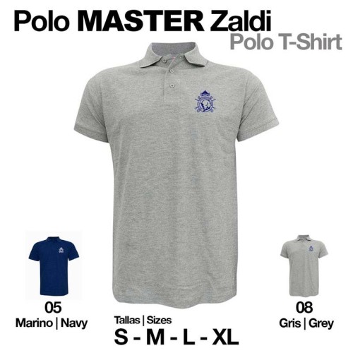 POLO MASTER ZALDI LOGO MANGA CORTA