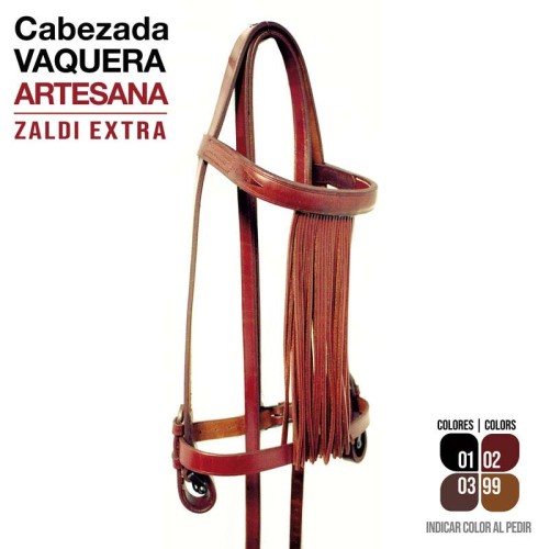 CABEZADA VAQUERA ZALDI EXTRA ARTESANA