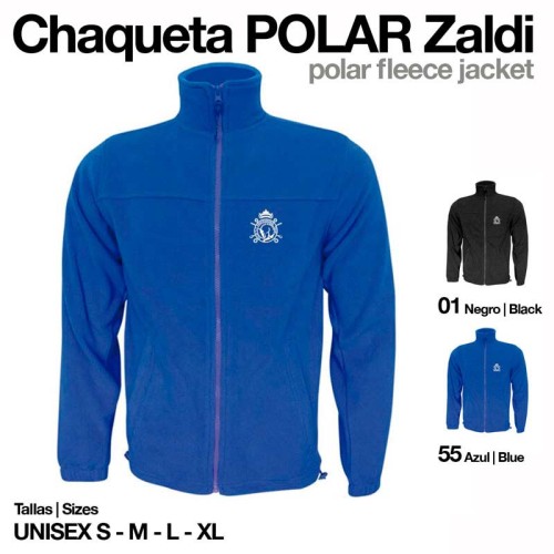 CHAQUETA POLAR ZALDI LOGO UNISEX