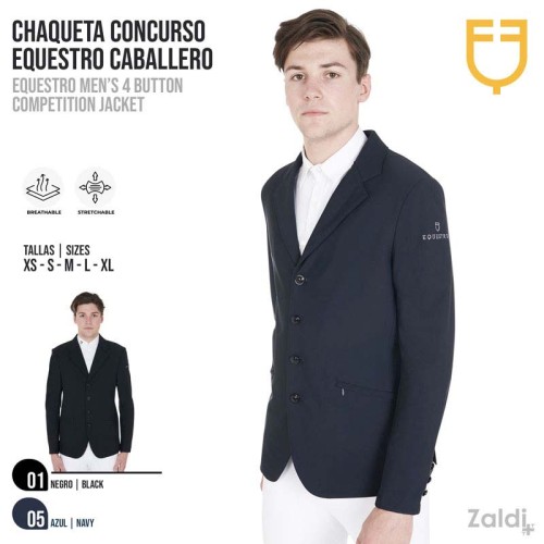 CHAQUETA CONCURSO EQUESTRO CABALLERO ET06100