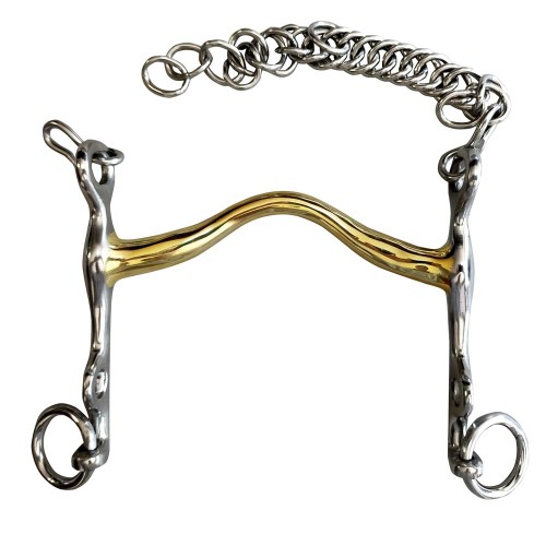 BOCADO DOMA EMBOCADURA CURVA INOX BBI-5115