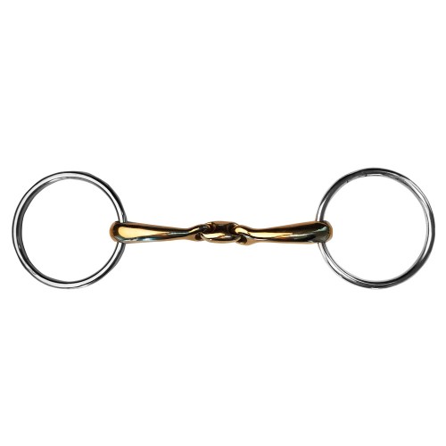 FILETE ZALDI EQUESTRIAN 3-PIEZAS INOXIDABLE Z426